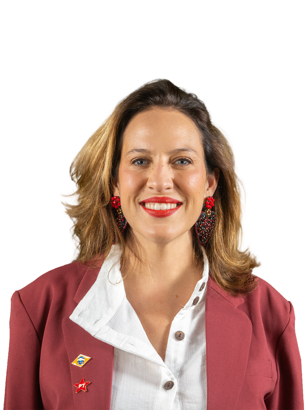 Retrato de Bella Gonçalves, candidato a Deputada Federal pelo PT/MG
